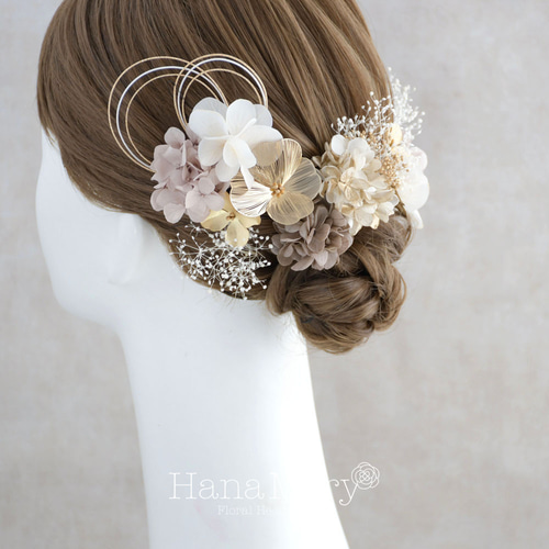 袴 成人式用髪飾り 結婚式 和装 ヘアアクセサリー ウェディング 水引き