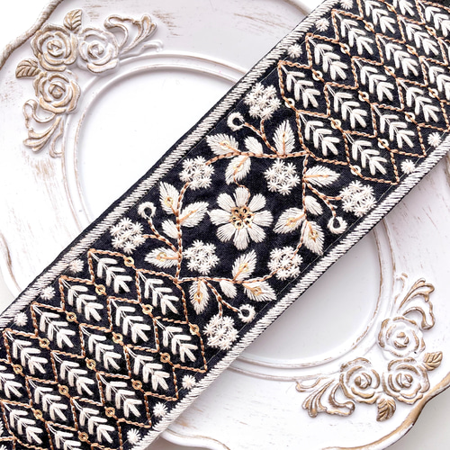 インド刺繍リボン専用 ◎お買い得！◎インド刺繍リボン アソートセット タイプ2