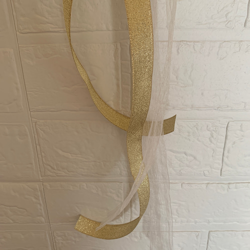 ⭐︎＊まゆフラワーリース＊　玄関リース　クリスマスリース　ホワイト　ゴールド it-61873c1f069fd-1200.jpg