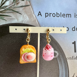 ベビー キッズ ヘアクリップ】メロン クリームソーダ ミニヘアクリップ