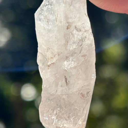 new【高波動】サチャロカクォーツ ラフ原石 9.9g ② 天然石 Sawre Rera