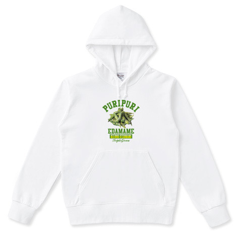 おもしろフードパーカー「プリプリエダマメ」