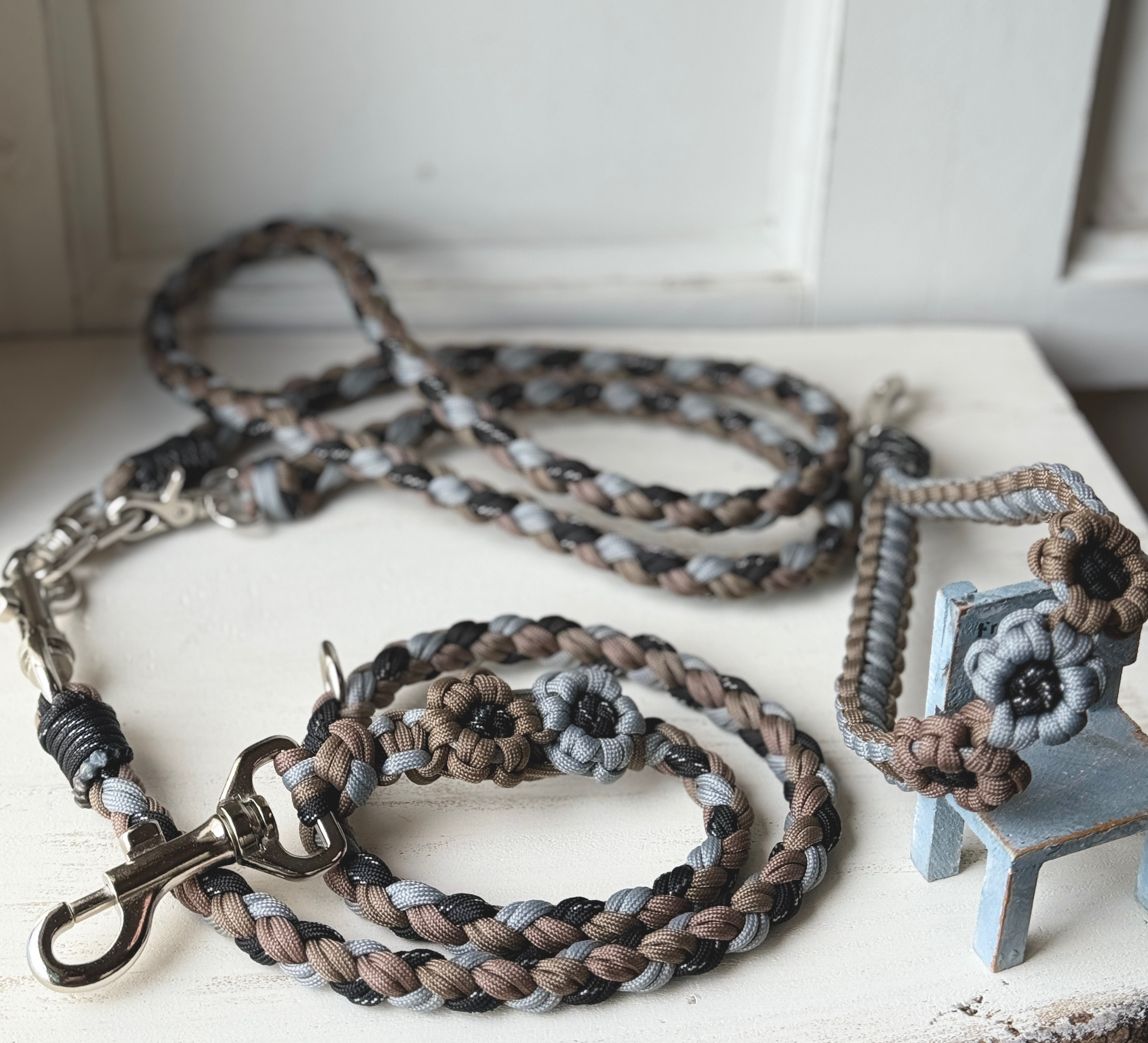 ［オーダーメイド❤️選べるカラー］【多頭大型犬用ショルダーリード】大型犬　超大型犬　中型犬