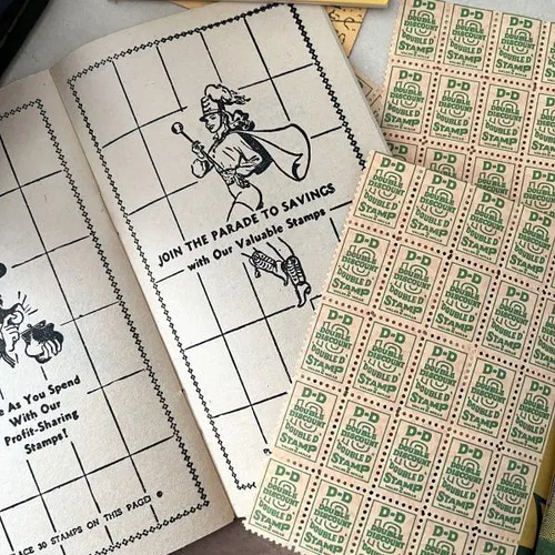 309・R-1490 ヴィンテージ クーポンブック 2冊 アメリカ 古い
