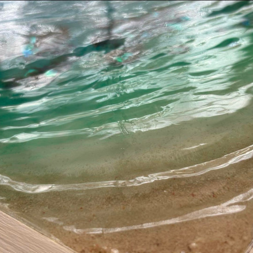 【KazuYuki様】レジン　海アート　砂紋　波紋　B5　ライト付　No.922 KazuYuki様】レジン 海アート 砂紋 波紋 B5 ライト付 No.922