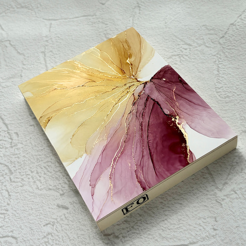 アートパネル flare〜イエロー・マルベリー〜 F0サイズ アルコール