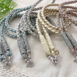 カフェリード パラコード グレー x シルバーグレー パラコードリード