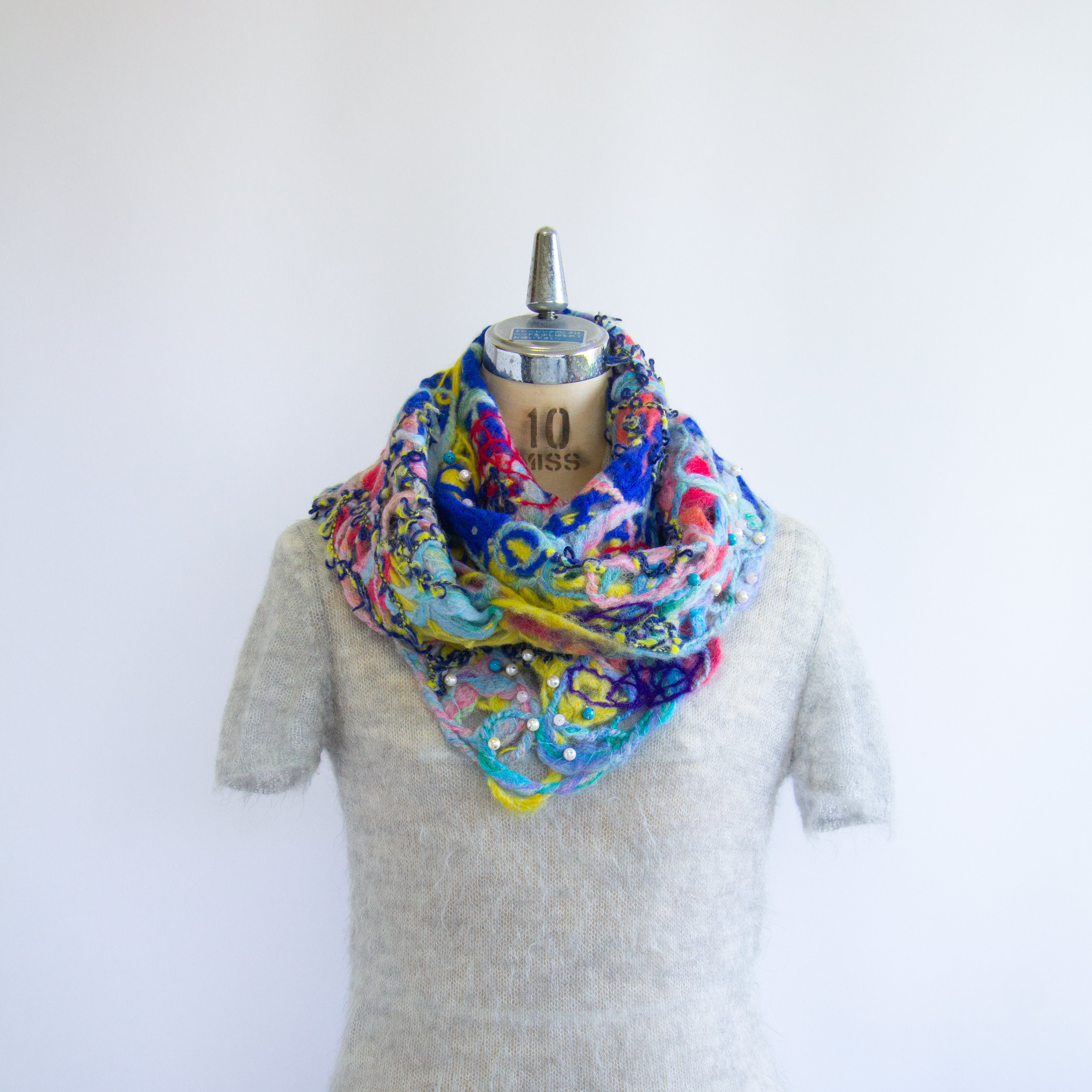 サンゴ礁の誘惑マフラー【送料無料】