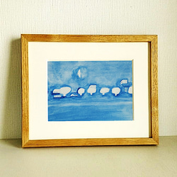 コバルトブルー 絵画 のおすすめ人気通販｜Creema(クリーマ