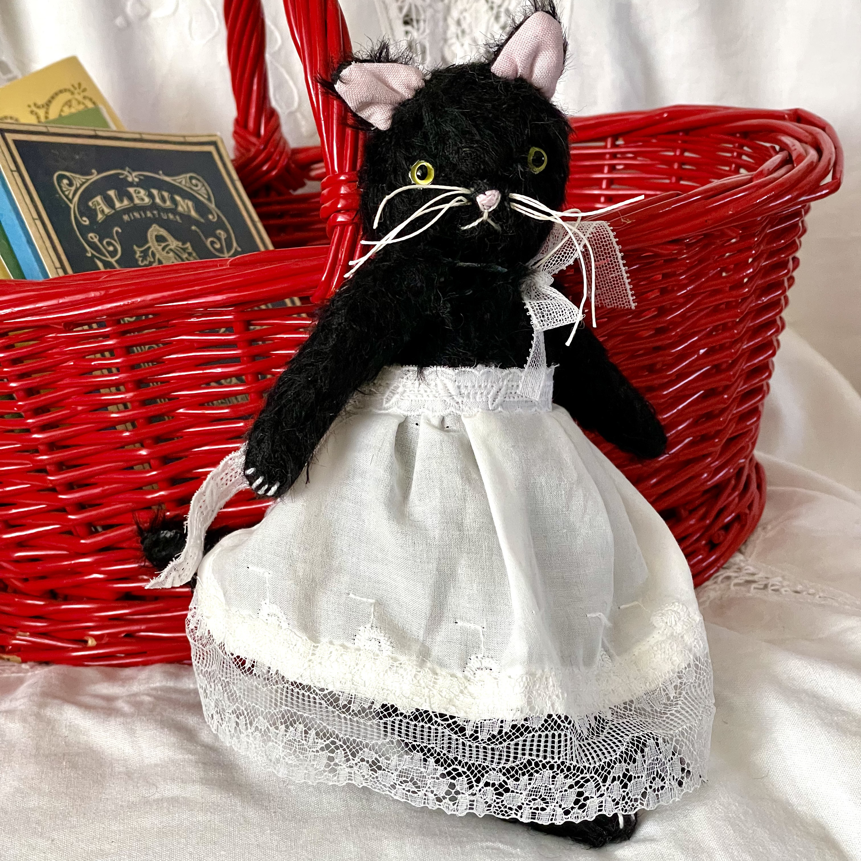 テディキャット　甘えたさんの黒猫ちゃん　テディベア テディキャット 甘えたさんの黒猫ちゃん テディベア ぬいぐるみ