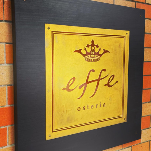 オーダーメイド 別途お見積り 真鍮ゴールドプレート 浮き出し文字