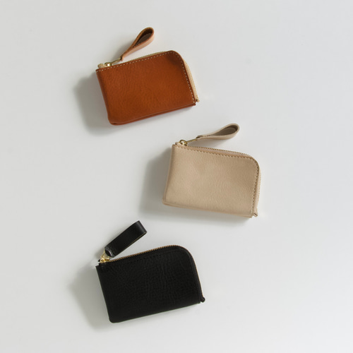 nako様 ご確認用 ハラコ×本革 切り替えsmall財布&カード入れ 分