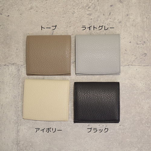 ワンアクションで全てにアクセス ボックス小銭入れを備えたコンパクト