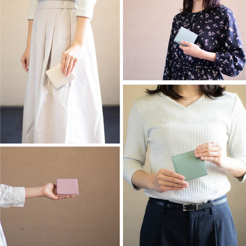 ワンアクションで全てにアクセス ボックス小銭入れを備えたコンパクト