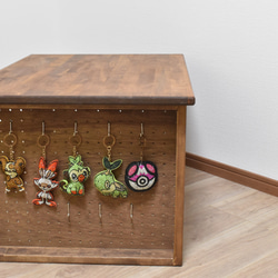 『Creema限定』ローテーブル　大　有孔ボード脚タイプ 3枚目の画像