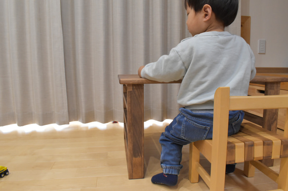 『Creema限定』ローテーブル　大　有孔ボード脚タイプ 5枚目の画像