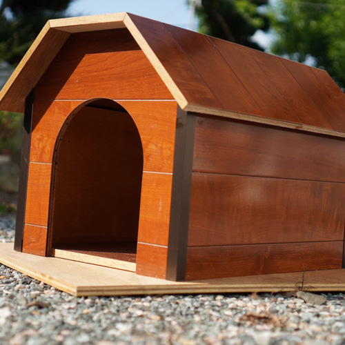 犬小屋　　日本製木材使用 犬小屋 日本製木材使用 （犬小屋製作工房K - 家のデザインにあう