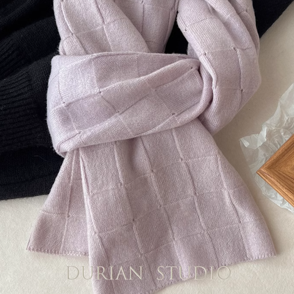 新作●ウールの上品なケープ●上質ふわふわマフラー