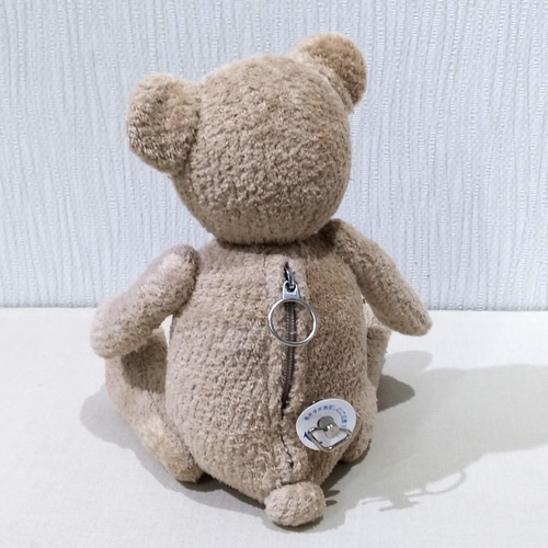 オルゴール付きのクマのぬいぐるみ [生活雑貨とアンティークの