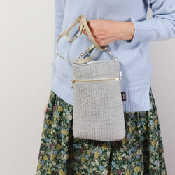 受注販売】ミニポシェット スマホショルダー ヌビキルト ナナメ