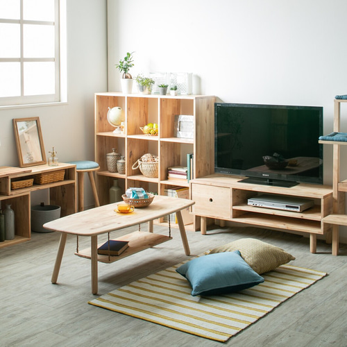 職人手作り 一点物 天然木 ハンドメイド ローテーブル リビング