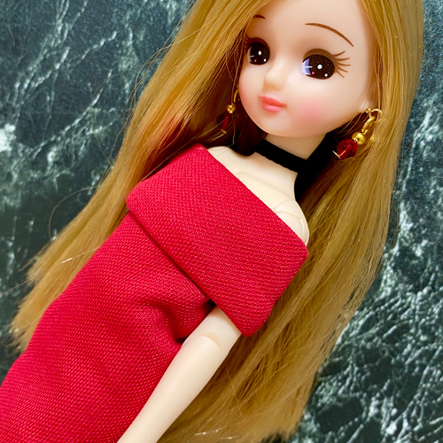 ゆか◎Canmake☆ちゃんぱか☆ ピアス2点セット リカちゃんゴールドピアス2点セット その他人形 kiki202402