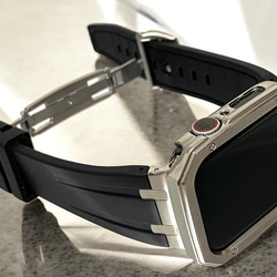 Apple Watchカバーケースアップルウォッチラバーベルトバンドd