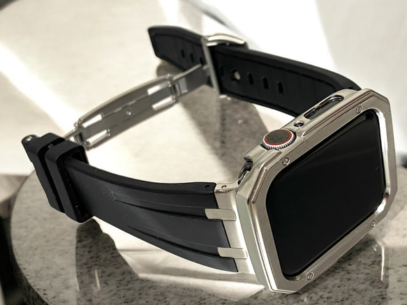 P-3/8アップルウォッチラバーベルトバンドApple Watchカバーケース Apple Watchカバーケースアップルウォッチラバーバンドベルト
