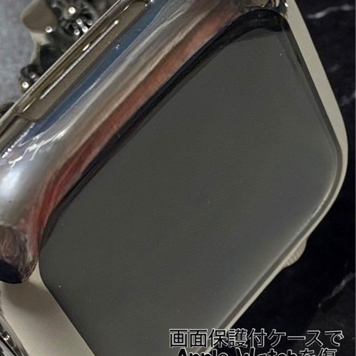 アップルウォッチカバーケースApple Watchバンドベルト画面保護付/38 