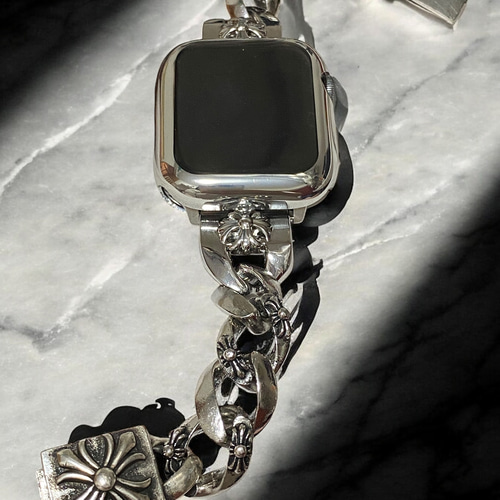 アップルウォッチバンド ベルト Apple Watch シルバー925 金属 アップルウォッチバンド ベルト Apple Watch シルバー925 金属