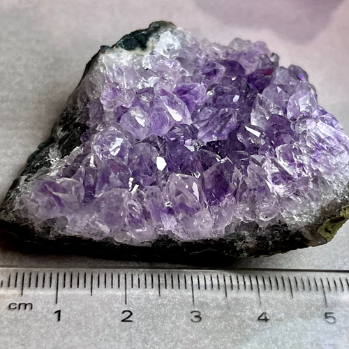 A5☆特選一品☆愛の守護石♡【シェブロンアメジスト『紫水晶