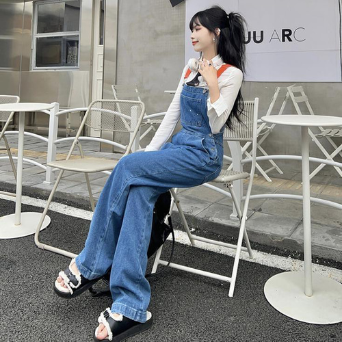 大きいサイズ レディース オーバーオール　サロペット　パンツ　デニム　新品 デニムサロペット レディース サロペットパンツ オーバーオール