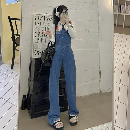 大きいサイズ レディース デニム　サロペット　パンツ　オーバーオール　 新品 大きいサイズ レディース デニム サロペット パンツ