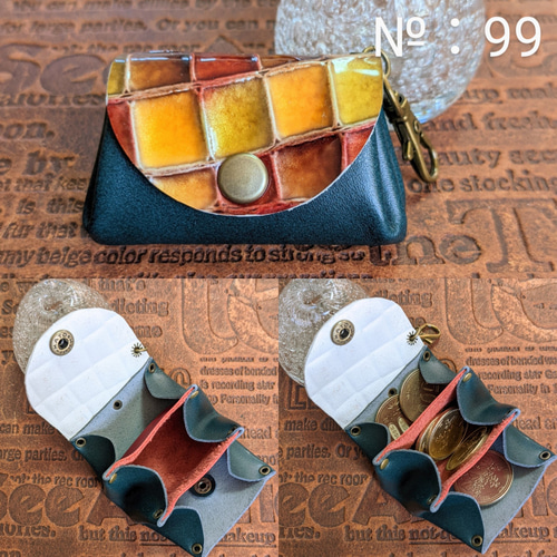 本革のちっちゃなちっちゃなアコーディオンキーホルダー＊ その他