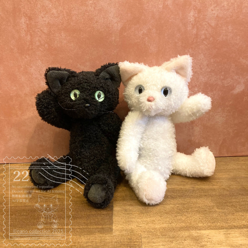 作家様　あみぐるみ　白猫　アートドール　テディキャット　ブライス　ドール　人形 作家様 あみぐるみ 白猫 アートドール テディキャット ブライス