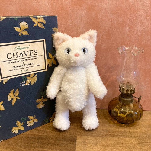 最終価格 野ばら社 ねこちゃん テディベア ぬいぐるみ 猫 - メルカリ