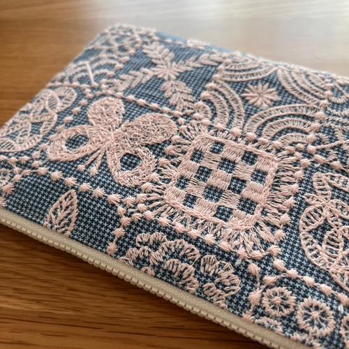 選べるカラー mina perhonen forest tile マルチポーチ ミナペルホネン