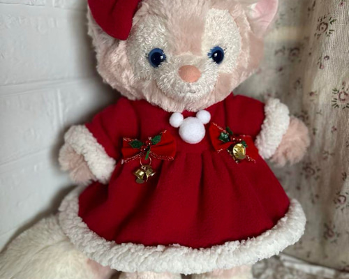 リーナベルS ショルダー ハンドメイド クリスマス柄ワンピース 3点お