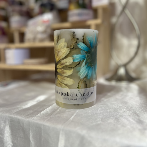 デザインおまかせ ボタニカルキャンドル LLサイズ キャンドル