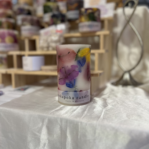 デザインおまかせ ボタニカルキャンドル LLサイズ キャンドル