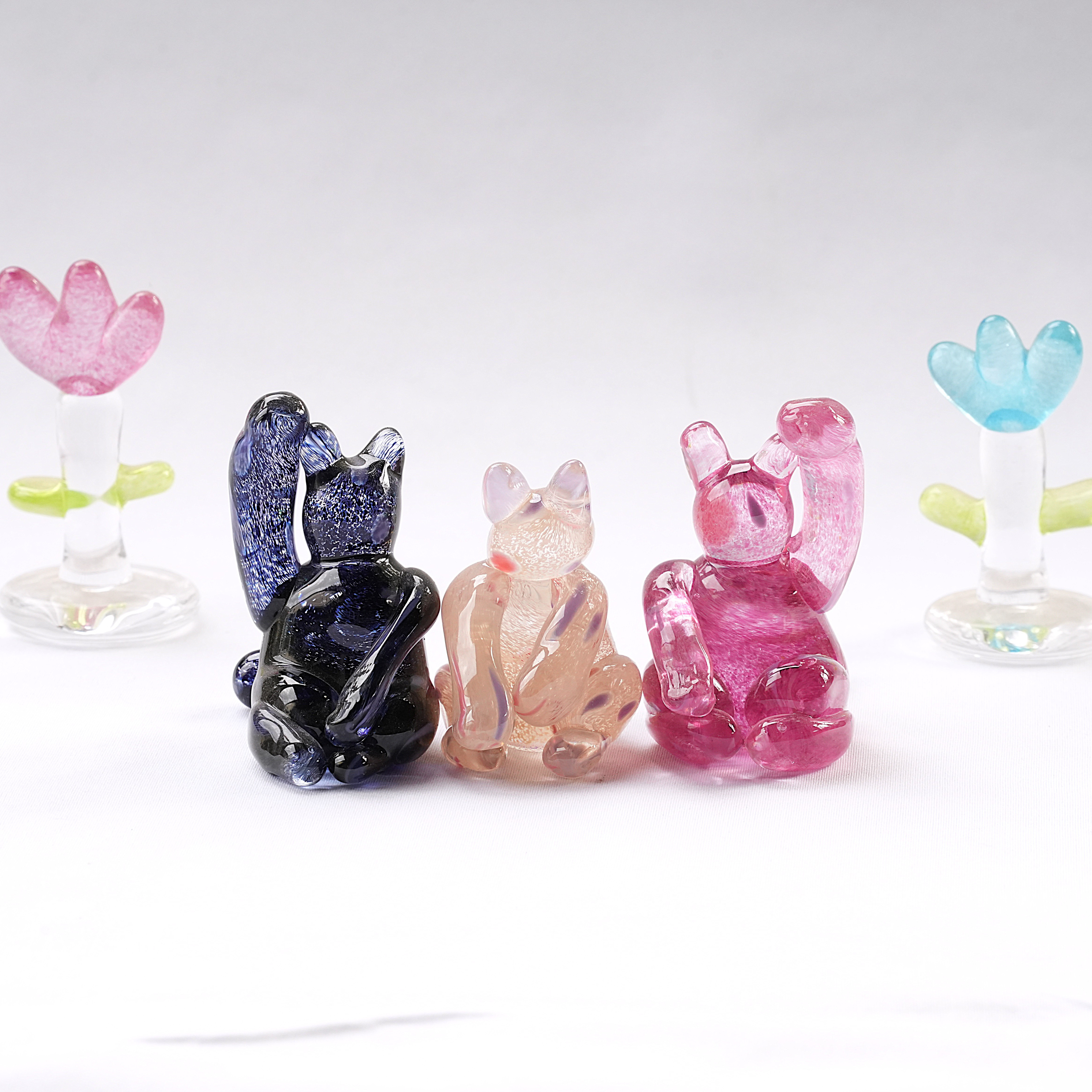【招福】招き猫3点セット