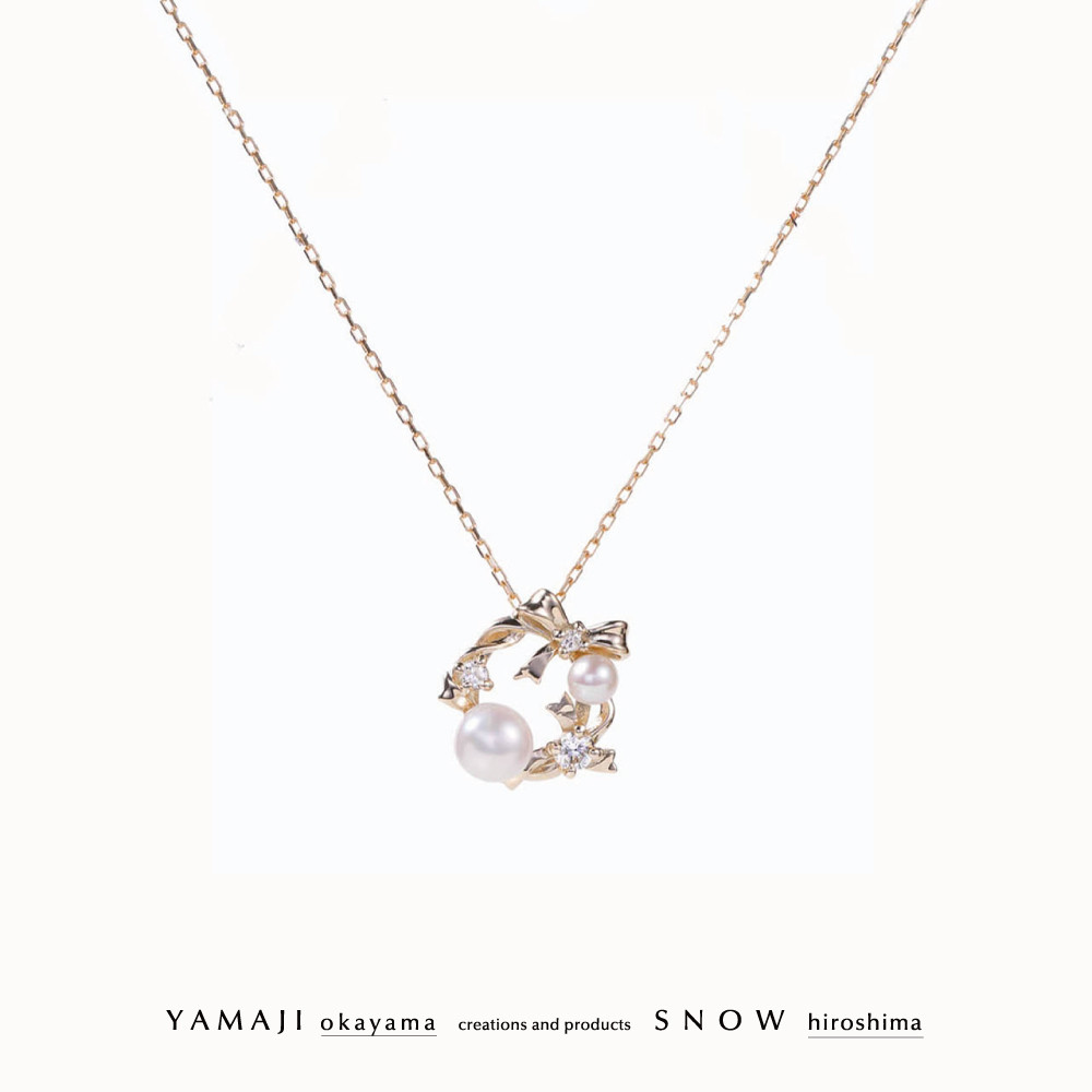 「スイートリース ホワイト」ネックレス