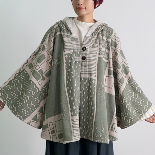 ツモリチサト ジャガードニットポンチョ ツモリチサト ジャガードニットポンチョ