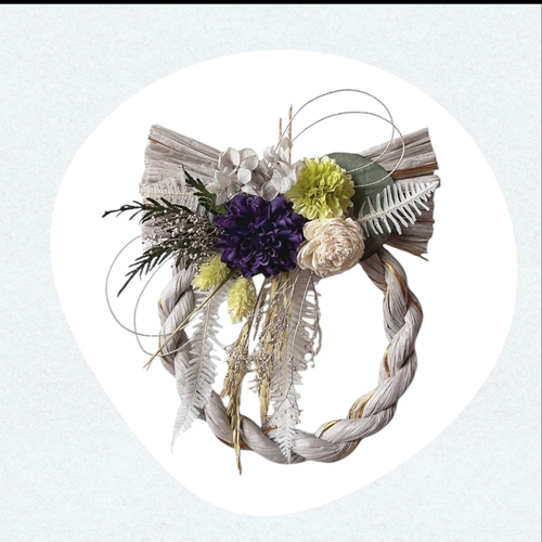 早割 しめ縄 正月飾り 玄関飾り しめ飾り お正月飾り しめ縄リース