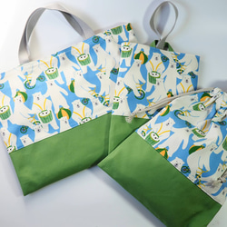 昆虫☆入園入学セット☆レッスンバッグ☆靴袋☆虫☆男の子 レッスン