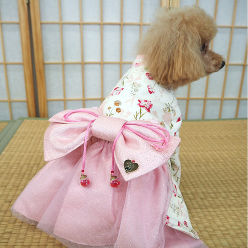 ワンピース ドレス 和柄 和装 着物風 イベント ひなまつり ドック