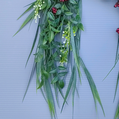 アシンメトリー馬蹄形クリスマスリース アシンメトリー馬蹄形クリスマスリース 【公式通販】