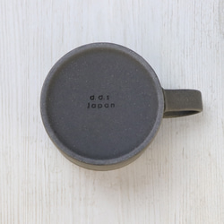 黒土鍵マグ　グリーン【美濃焼】 7枚目の画像