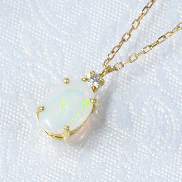 K18 オパール ダイヤ ペンダントトップ K18 オパール ダイヤ ペンダント CG094CIBS ネックレス・ペンダント