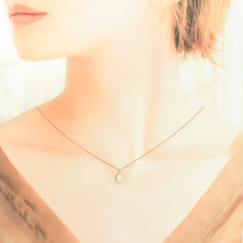 K18 オパール ダイヤ ペンダント CG094CIBS ネックレス・ペンダント